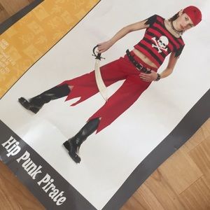 Hip punk pirate costume Halloween 🎃